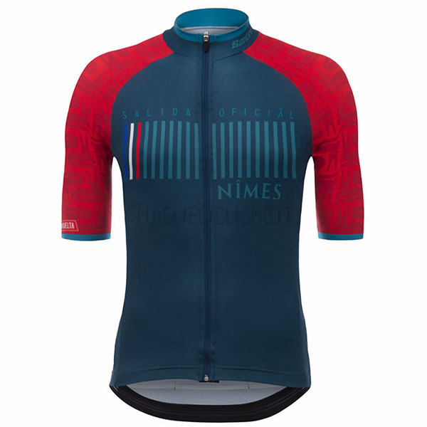 Maglia Nimes Vuelta Espana 2017 Blu e Rosso - Clicca l'immagine per chiudere